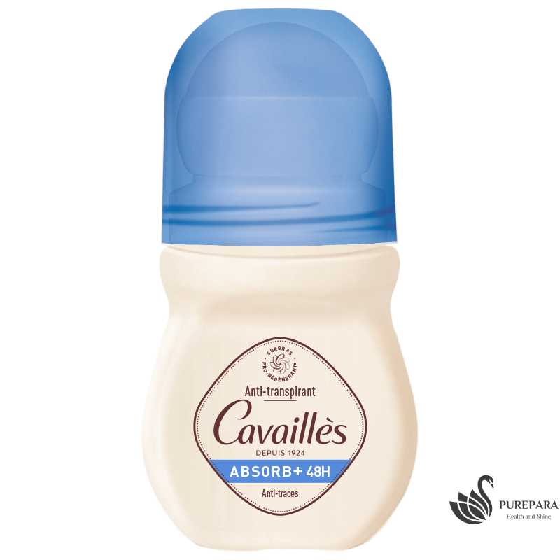 ROGE CAVAILLES DEODORANT ABSORB+ ROLL ON 50ML