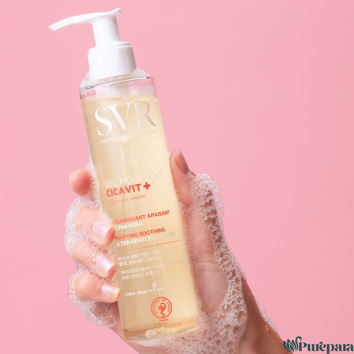 SVR CICAVIT GEL MOUSSANT 200ML - Image 2