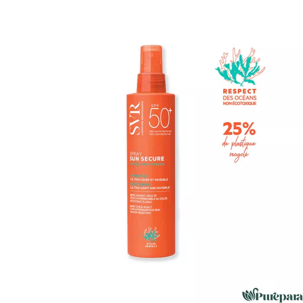 SVR SUN SECURE SPRAY SPF50+ 200ML