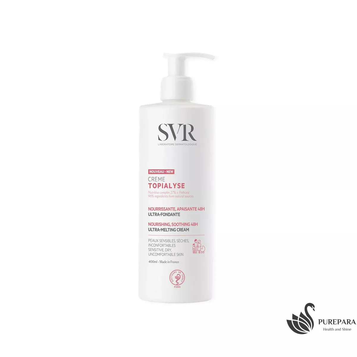 SVR TOPIALYSE CREME 400ML