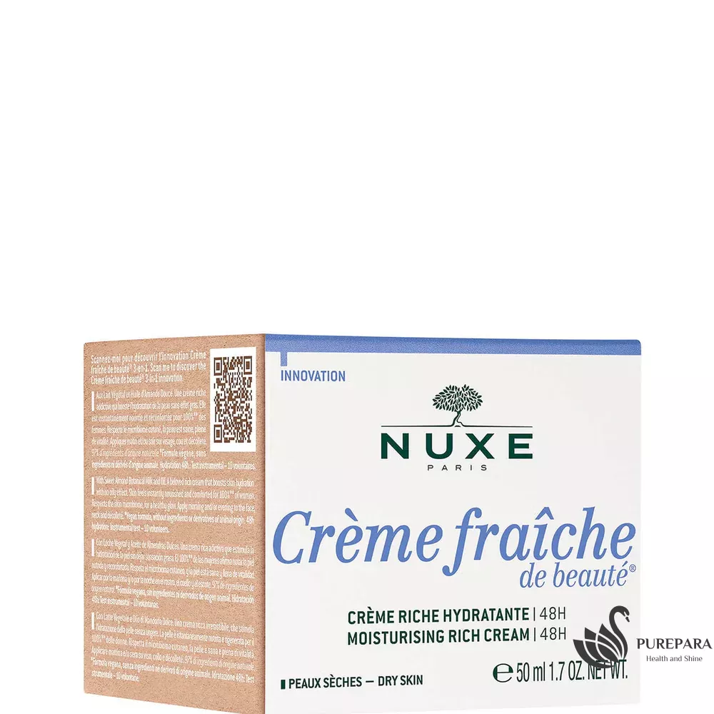 NUXE CREME HYDRATANTE RICHE PEAUX SECHES 50 ML