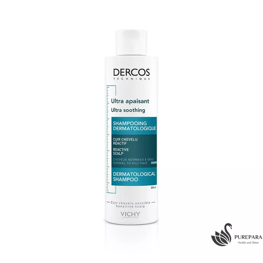 VICHY DERCOS SHAMPOING SENSITIVE CHEVEUX GRAS