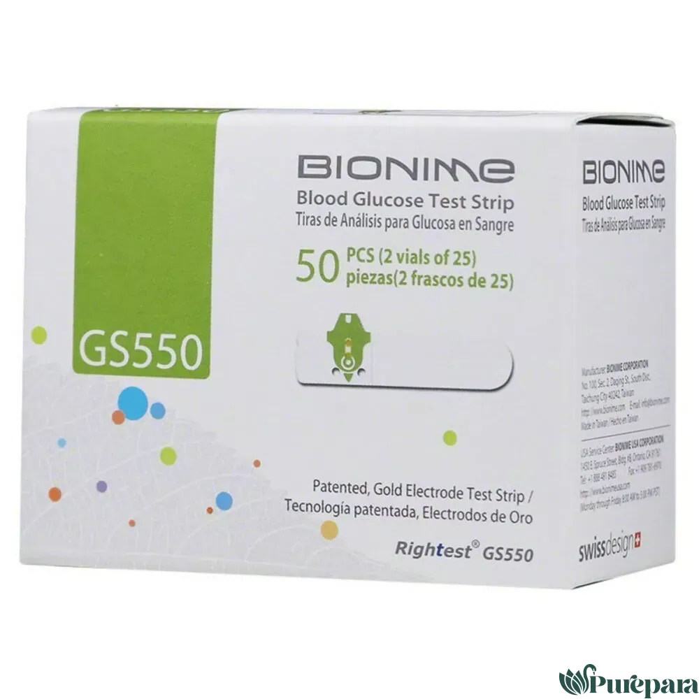 BIONIME bandelettes GS550 – 50 Bandelettes