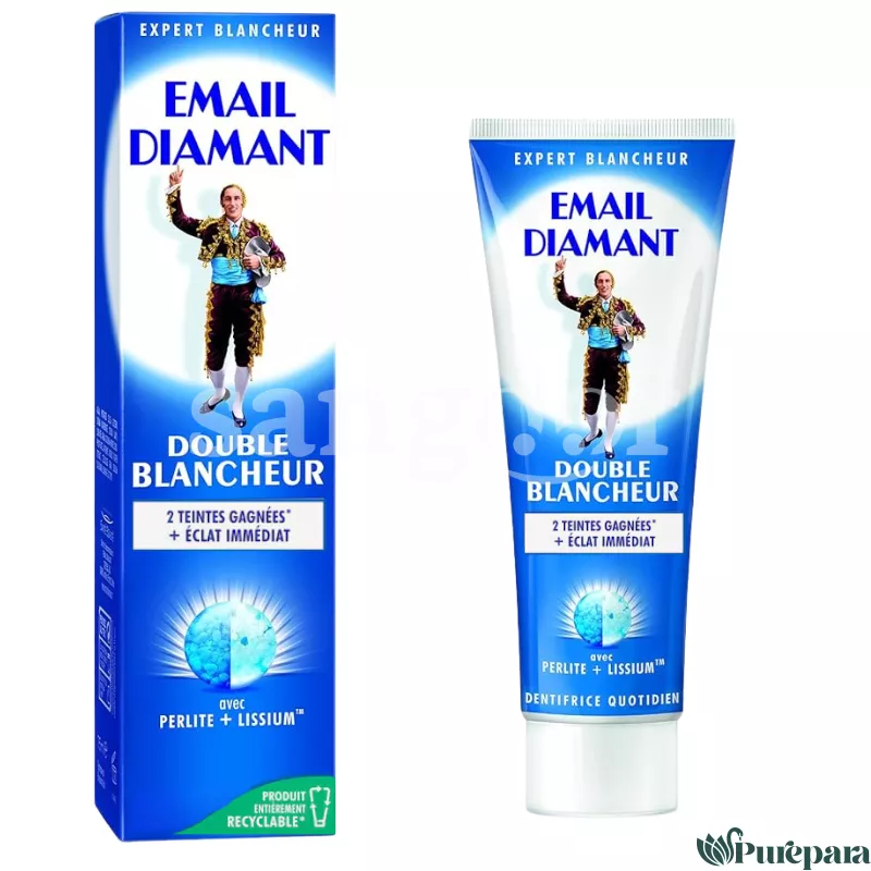 Email Diamant – Dentifrice Double Blancheur 75 Ml