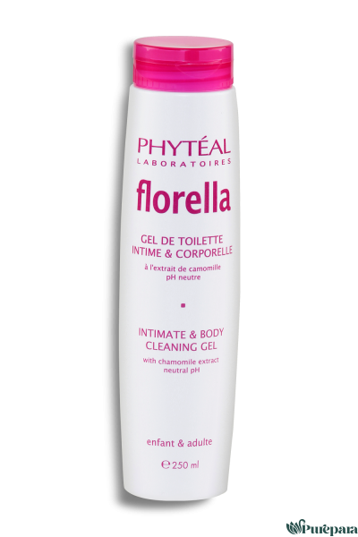 Phytéal FLORELLA GEL DE TOILETTE INTIME À L'EXTRAIT DE CAMOMILLE 250 ML