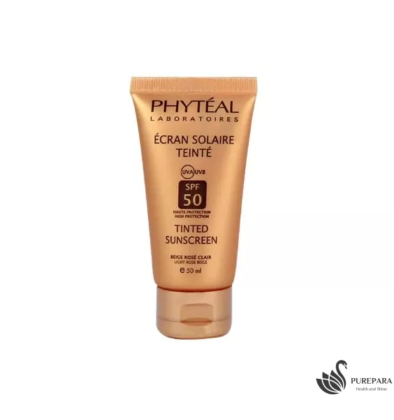 PHYTEAL Ecran Teinte Beige Rose SPF50 50ml