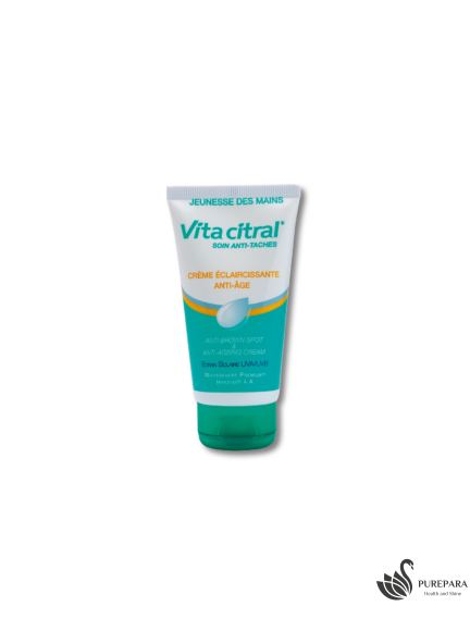 VITA CITRAL Soin Anti Taches Creme Eclaircissante Mains Anti Âge 75ml