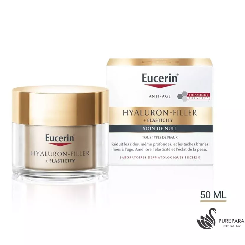 EUCERIN HYALURON-FILLER + ELASTICITY Soin de Nuit 50ML