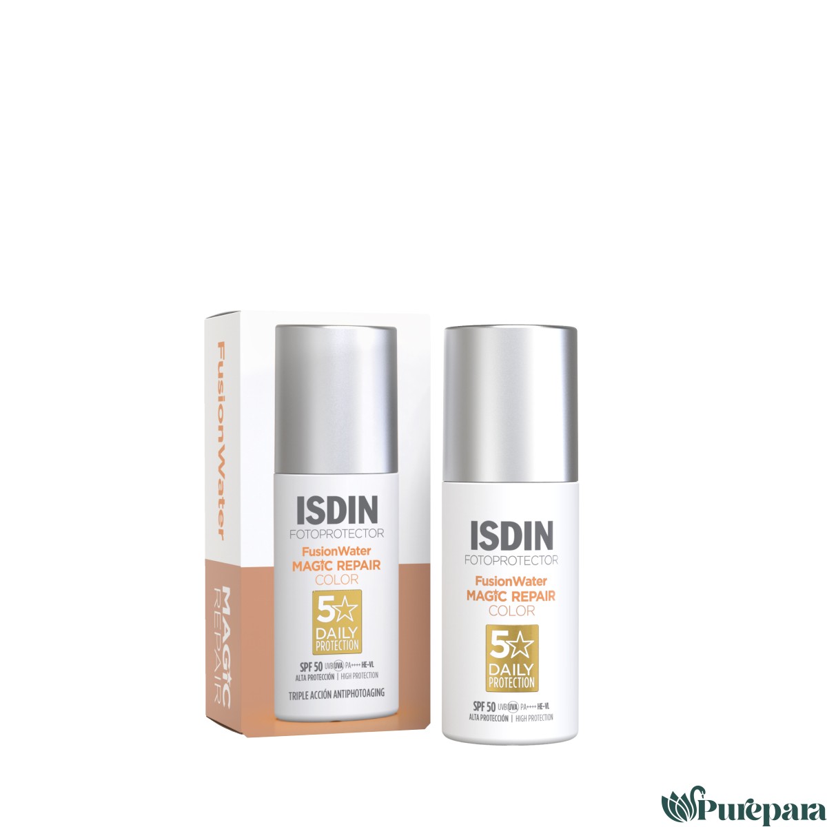 ISDIN Fusion Water MAGIC Repair Color SPF 50