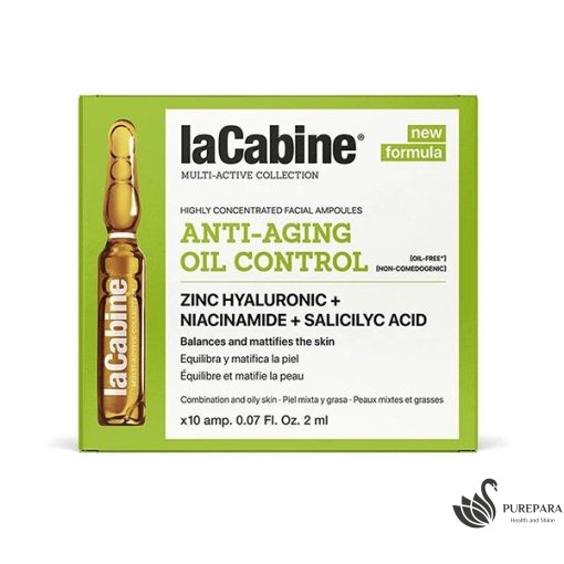 La Cabine Oil Control Ampoule 10x2ml