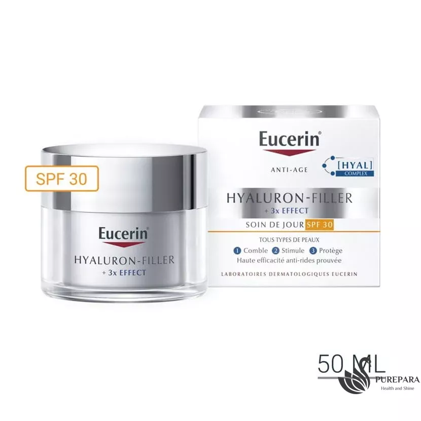 EUCERIN HYALURON-FILLER + 3x EFFECT Soin de Jour SPF 30 50ml