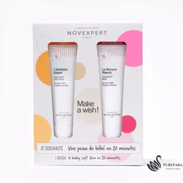 NOVEXPERT COFFRET EXFOLIANT +MASQUE REPULP