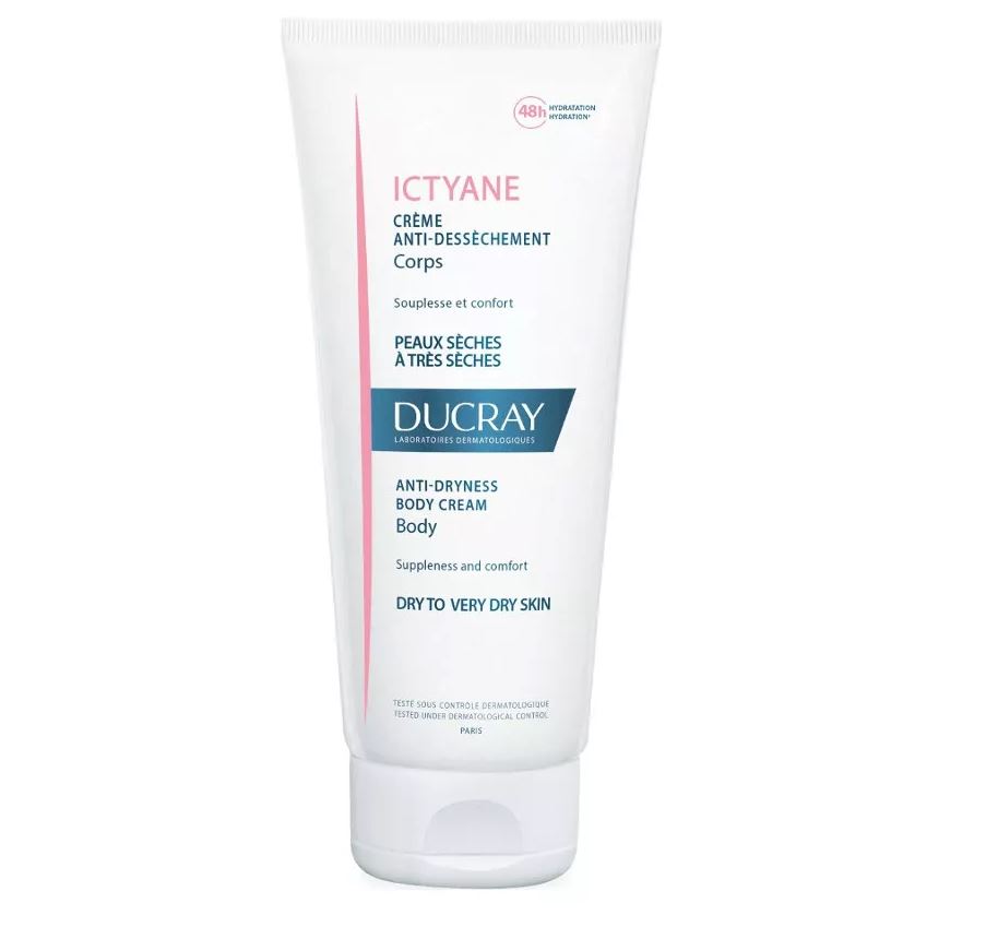Ducray Ictyane Crème Émolliente Nutritive Visage et Corps 200ml - Image 2