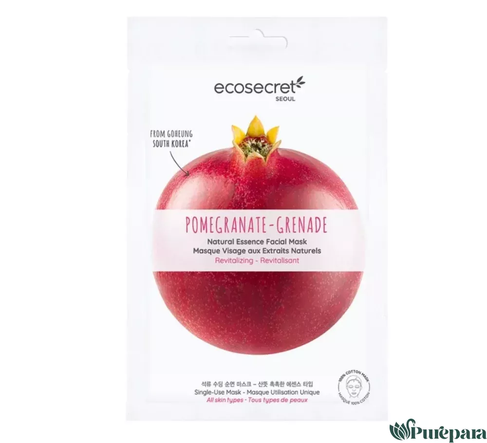 Eco Secret Masque Visage Extraits Naturels de Grenade 20ml