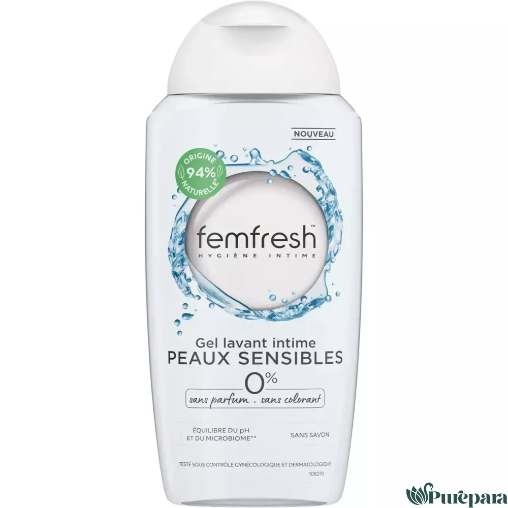 Femfresh Gel Lavant Intime Peaux Sensibles 250ml