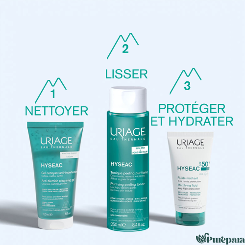 Uriage HYSÉAC FLUIDE MATIFIANT SPF50+ - Image 2