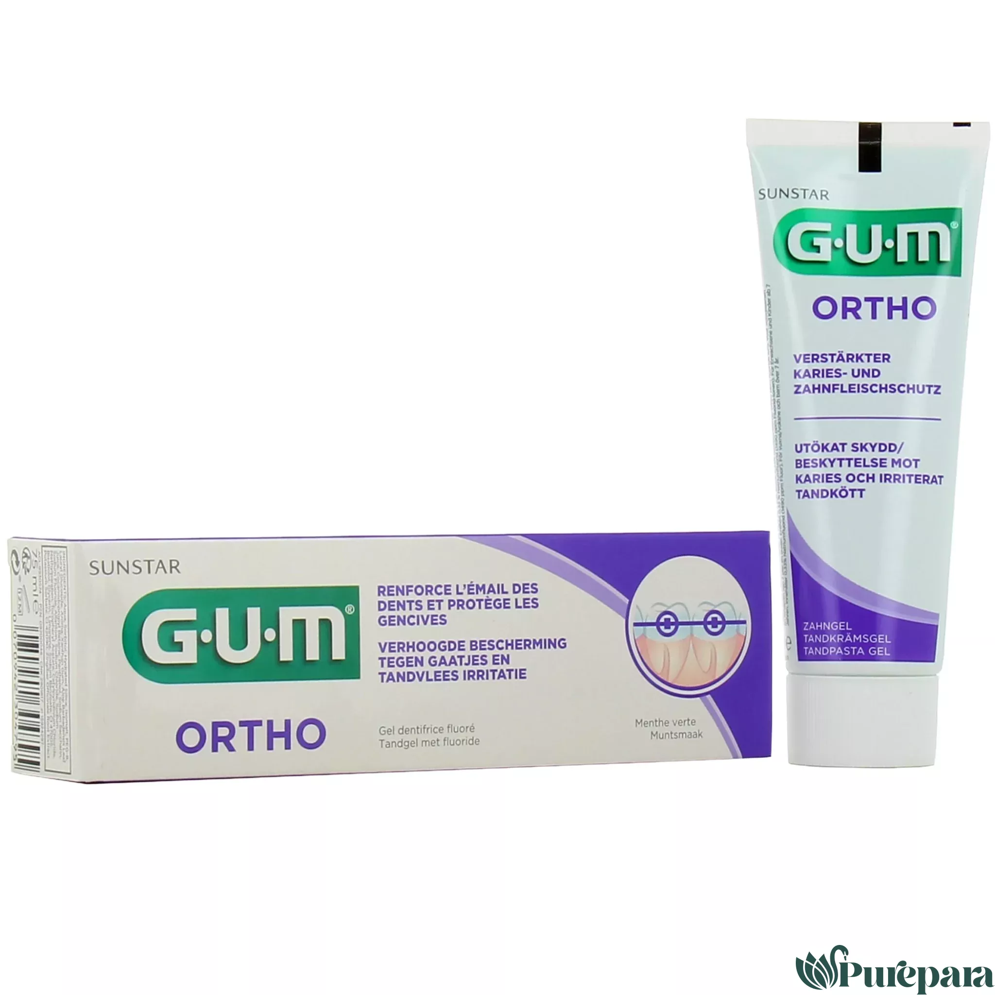 GUM Ortho Gel Dentifrice 75ml