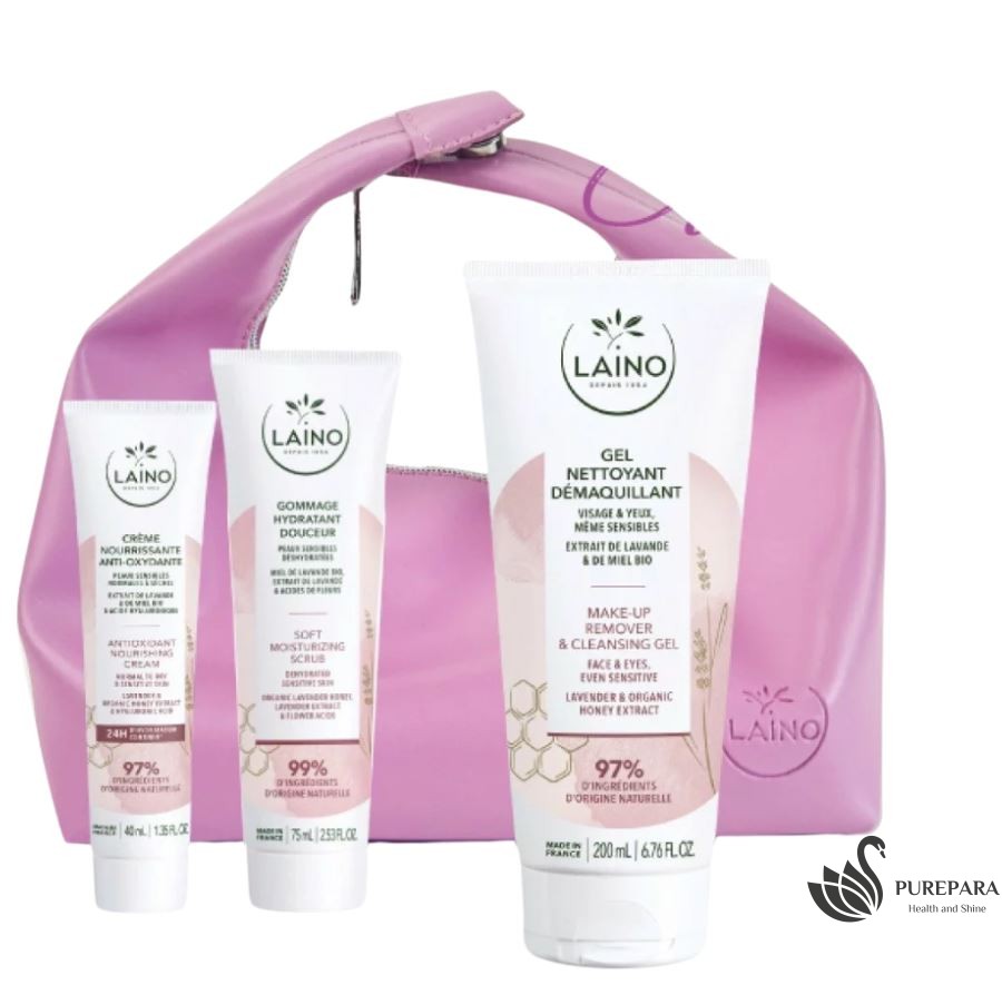 LAINO TROUSSE GEL-CREME + GOMMAGE + GEL NETT GRATUIT