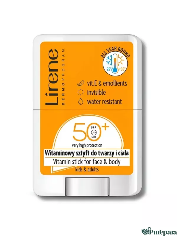 LIRENE - ECRAN STICK VISAGE ET CORPS SPF50+