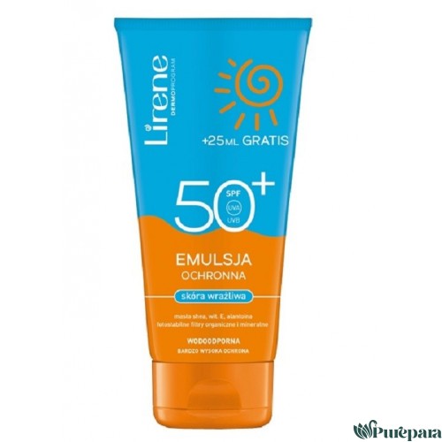 LIRENE EMULSION SPF50+ 175ML CORPS ET VISAGE ENFANTS ET ADULTES