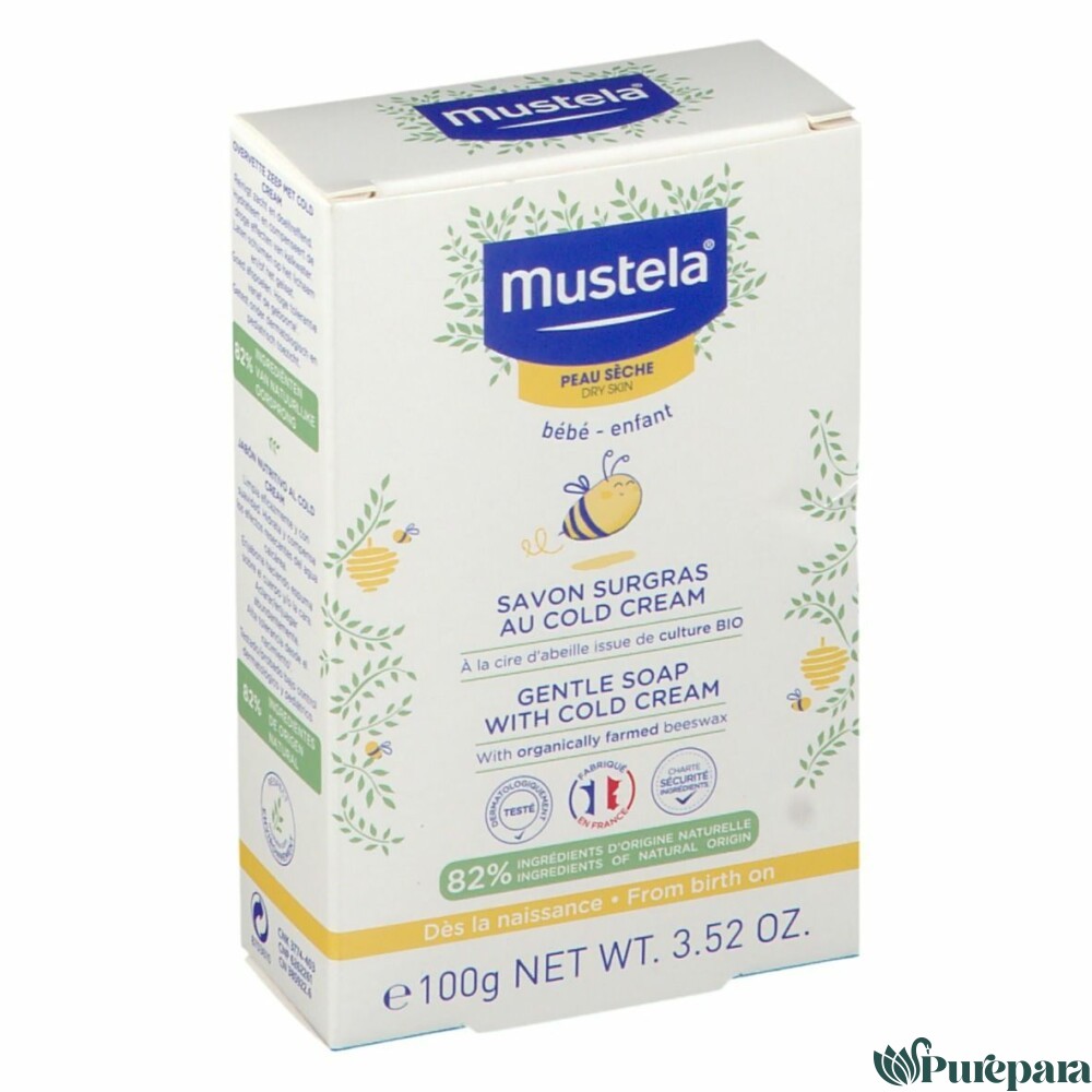 MUSTELA Savon Au Cold Cream Nutri-protecteur 100g