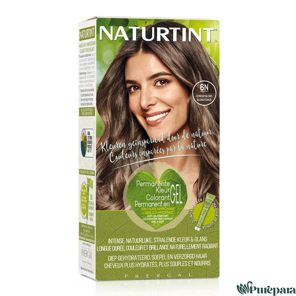 Naturtint Colorant Permanent en Gel 6N Blond Foncé 170ml