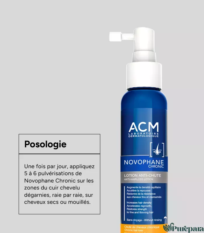ACM NOVOPHANE Chronic lotion anti-chute 100 ML - Image 3