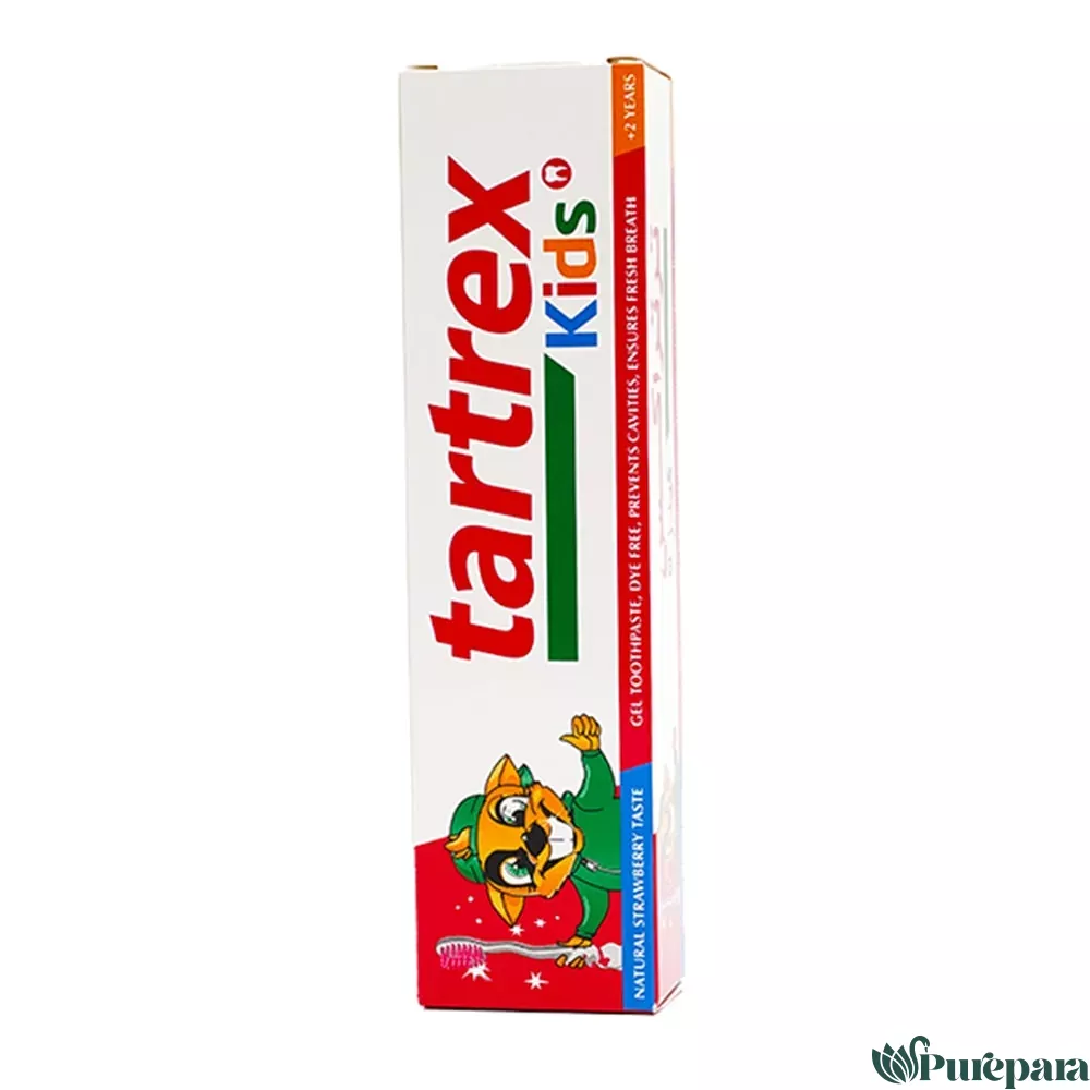 Tartrex Kids Dentifrice Gout Fraise Naturelle 50ml