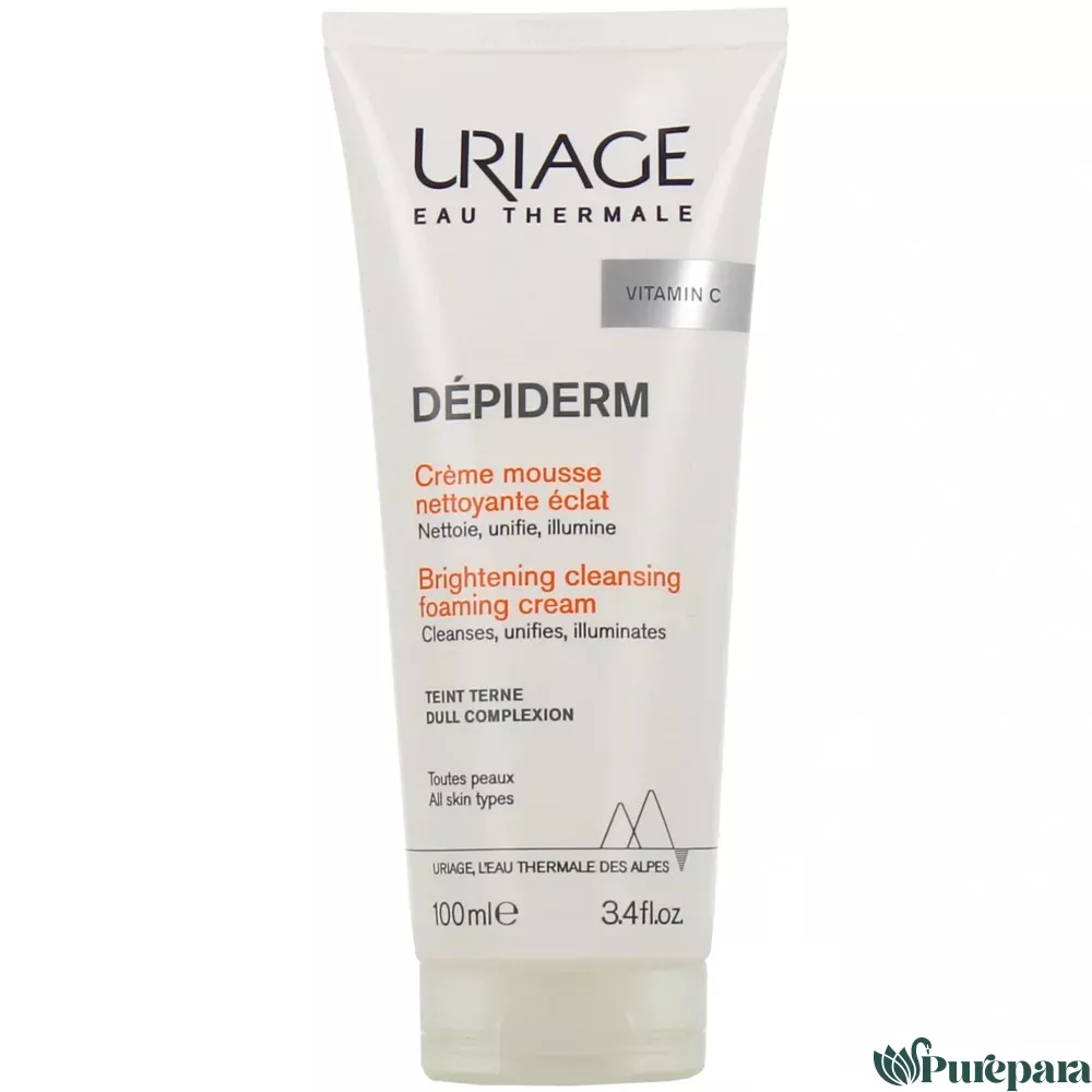 Uriage Dépiderm Crème Mousse Nettoyante Éclat 100ml