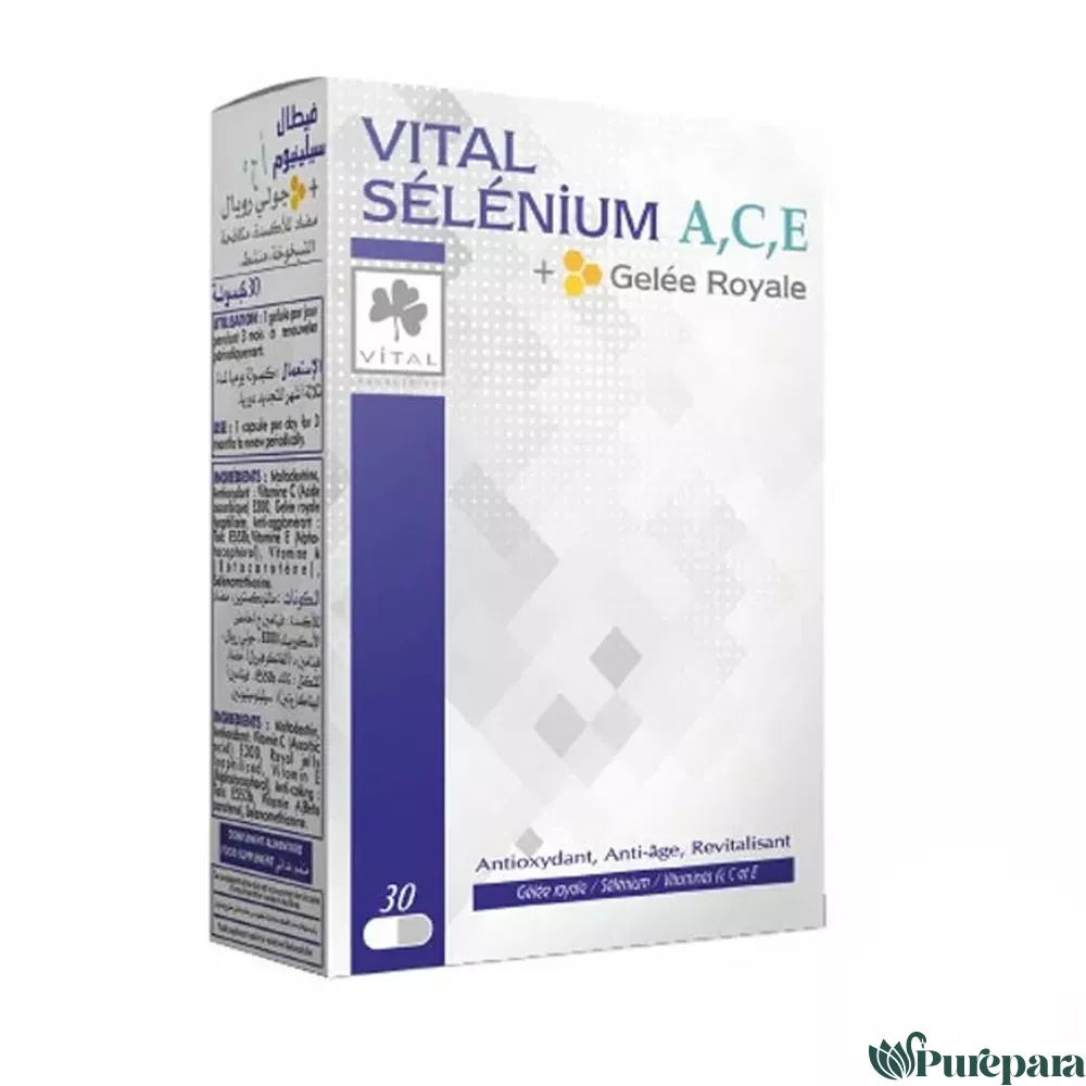 VITAL Selenium A,C,E 30 Gélules