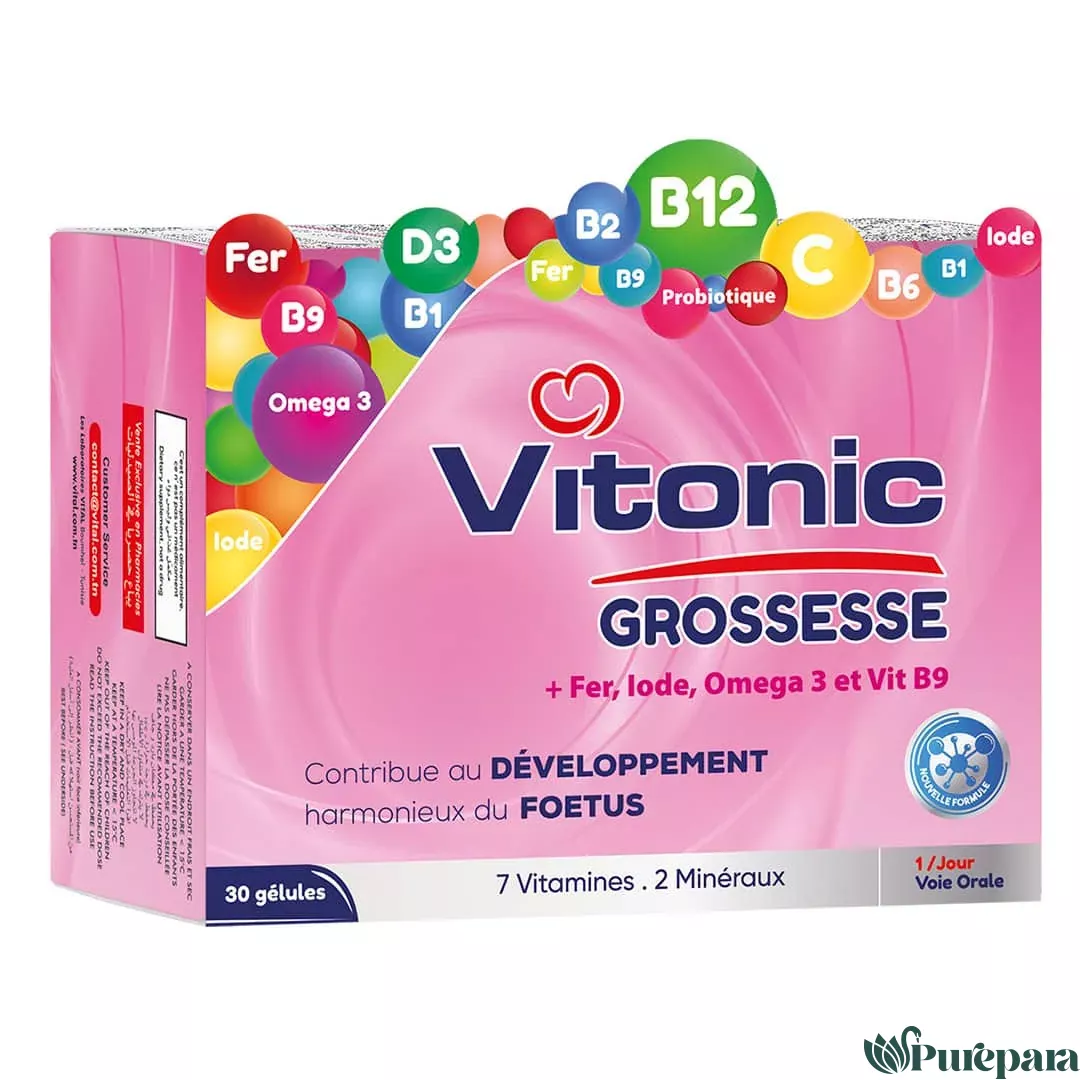 VITONIC Grossesse 30 Gelules