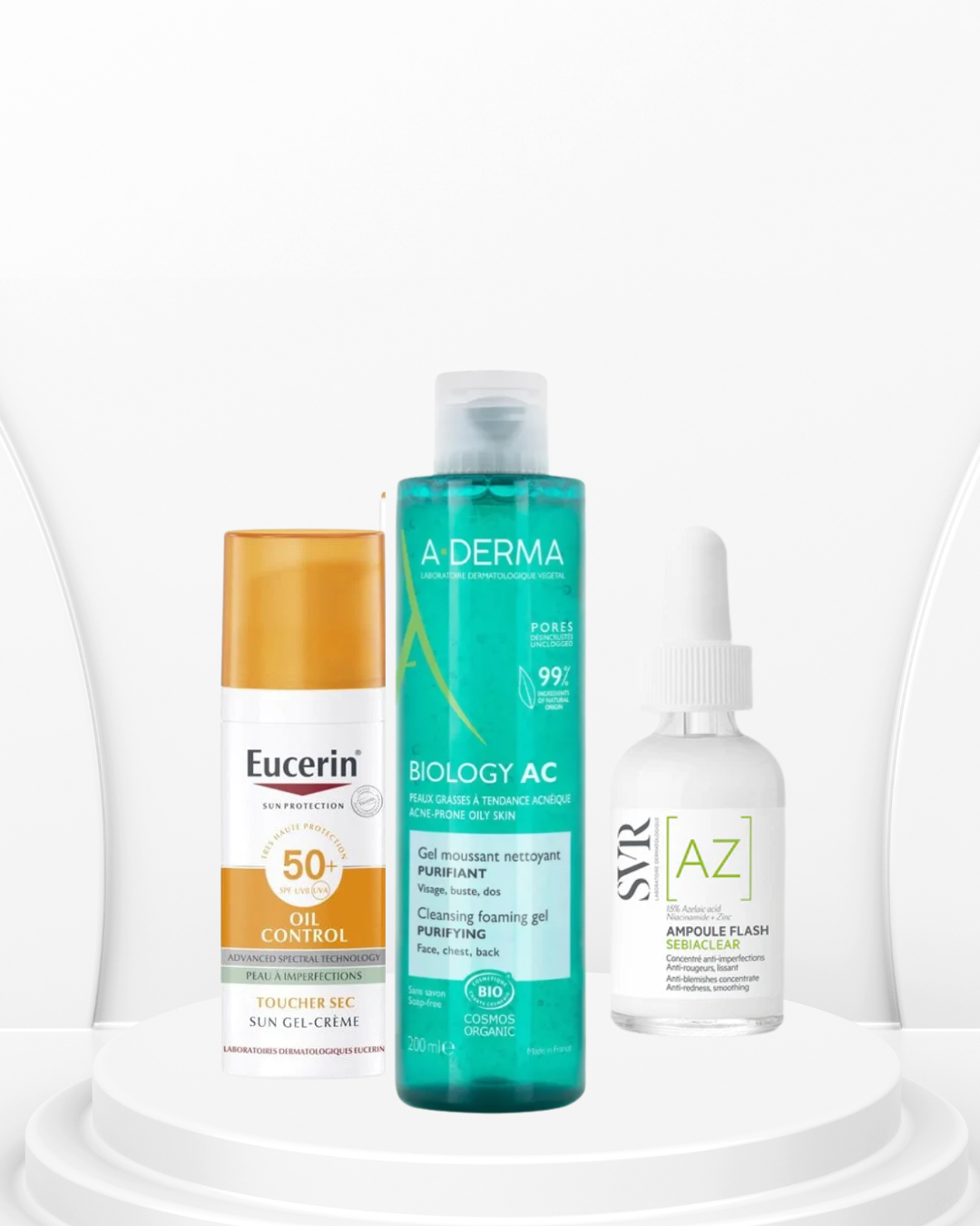 Routine Peau Grasse & Acnéique – Protection & Purification